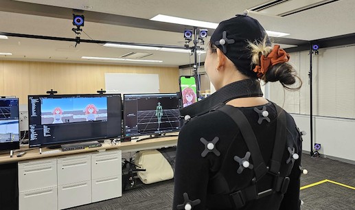 VTuber character animation