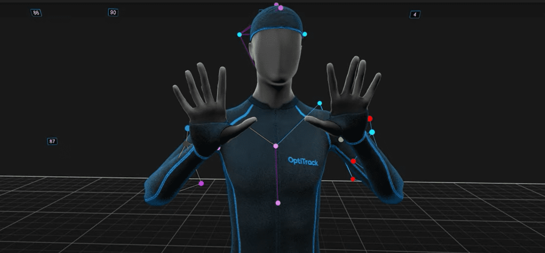 OptiTrack Hand Tracking